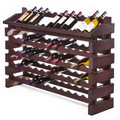 Modularack  Pro Stained End Display Unit (72 Bottle Rack)